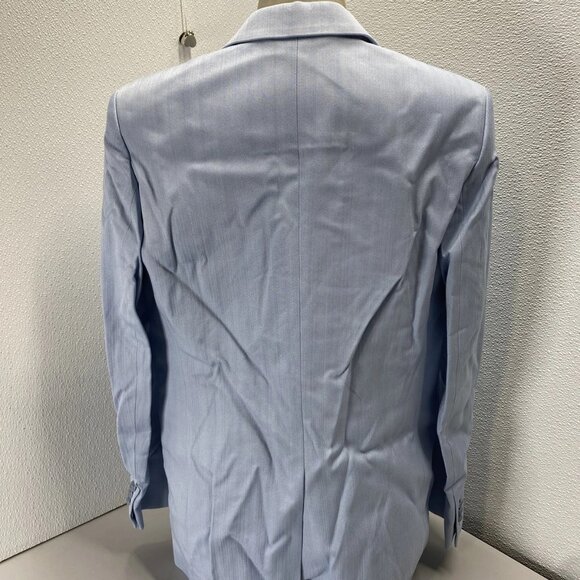 NEW THE KOOPLES Women’s Two-Button Tend Blazer Light Spring Blue Size 42 - Picture 6 of 12